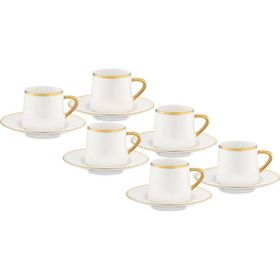 Jumbo Valetta Gold 12 Parça 6 Kişilik Fincan Takımı
