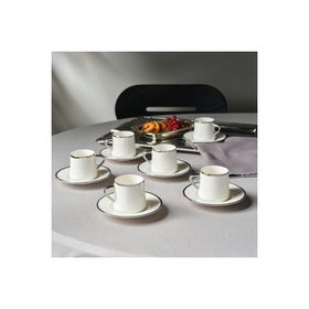 Jumbo Valetta Platin 12 Parça 6 Kişilik Fincan Takımı