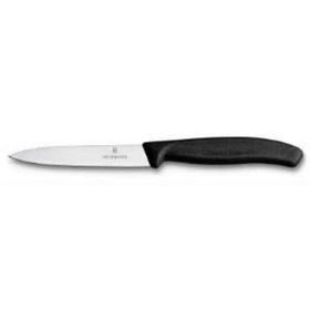 Jumbo Victorinox 10 cm Siv Fibrox Siyah 6.7703 Soyma Bıçağı