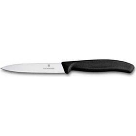 Jumbo Victorinox 10 cm Siv Fibrox Siyah 6.7703 Soyma Bıçağı
