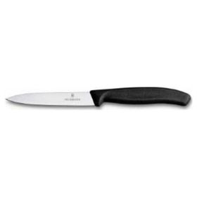 Jumbo Victorinox 10 cm Siv Fibrox Siyah 6.7703 Soyma Bıçağı