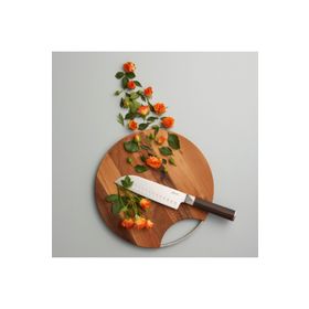 Jumbo Wood Mood Yuvarlak Kesme ve Sunum Tahtası