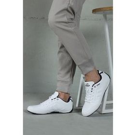 Jump 11743 Beyaz Lacivert Erkek Günlük Spor Ayakkabı