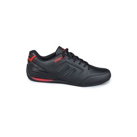 Jump 11743 Siyah Kırmızı Erkek Spor Ayakkabı