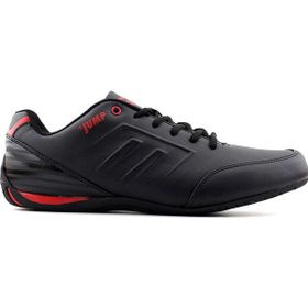 Jump 11743 Siyah Kırmızı Erkek Spor Ayakkabı
