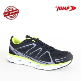 Jump 15015 Siyah-Yeşil Erkek Spor Ayakkabı
