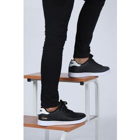 Jump 15307 Siyah Beyaz Erkek Günlük Spor Ayakkabı