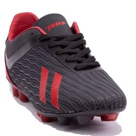Jump 25850 Siyah Kırmızı Erkek Futbol Ayakkabısı
