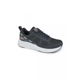 Jump 27461 Siyah Gri Turuncu Erkek Spor Ayakkabı