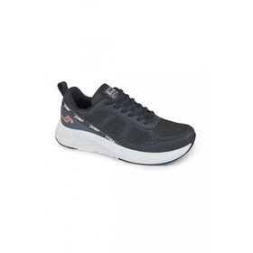 Jump 27461 Siyah Gri Turuncu Erkek Spor Ayakkabı