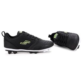 Jump 27605 Siyah Yeşil Krampon Erkek Futbol Ayakkabı