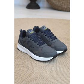 Jump 27710 Gri Lacivert Erkek Spor Ayakkabı