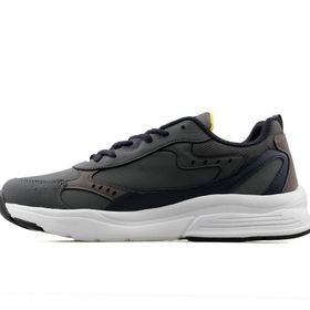 Jump 27710 Gri Lacivert Neon Sarı Erkek Spor Ayakkabı