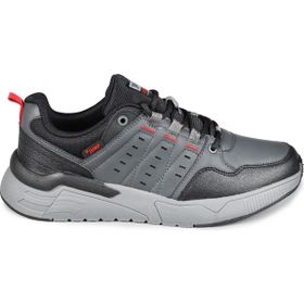 Jump 27808 Gri Siyah Erkek Spor Ayakkabı