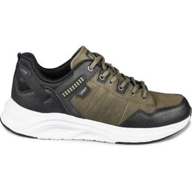 Jump 27809 Haki Siyah Erkek Spor Ayakkabı