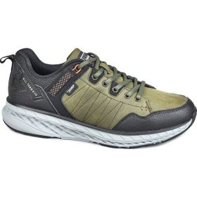 Jump 27809 Haki Siyah Erkek Spor Ayakkabı