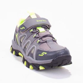 Jump 27816 Gri Yeşil Erkek Çocuk Spor Ayakkabı