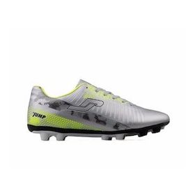 Jump 27881 C Grey Neon Green Erkek Çim Zemin Kramponu