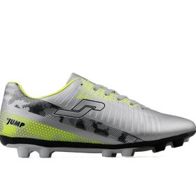 Jump 27881 C Grey Neon Green Erkek Çim Zemin Kramponu