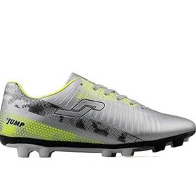 Jump 27881 C Grey Neon Green Erkek Çim Zemin Kramponu