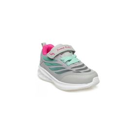 Jump 28105 Gri Fuşya Unisex Çocuk Spor Ayakkabı