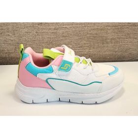 Jump 28122 Beyaz Pembe Mavi Unisex Çocuk Spor Ayakkabı