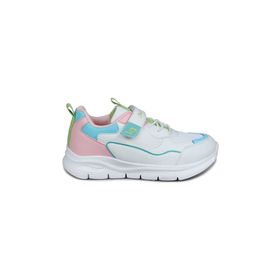 Jump 28122 Beyaz Pembe Mavi Unisex Çocuk Spor Ayakkabı