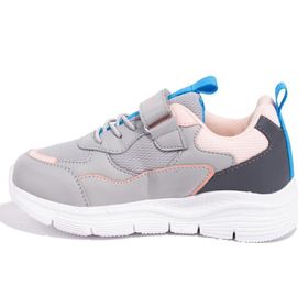 Jump 28122 Gri Pembe Kız Çocuk Spor Ayakkabı