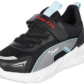 Jump 28123 Siyah Mavi Koyu Gri Unisex Çocuk Spor Ayakkabı