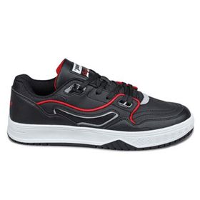 Jump 28520 Siyah Gri Kırmızı Erkek Spor Ayakkabı