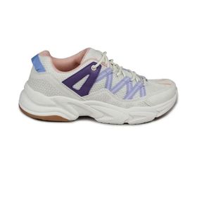 Jump 28701 Beyaz Mor Kadın Spor Ayakkabı