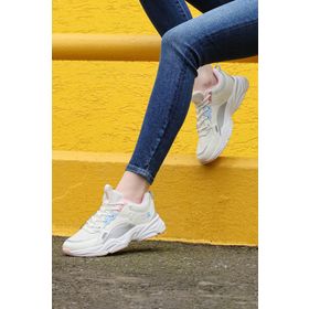 Jump 29943 Bej Pembe Kadın Spor Ayakkabı