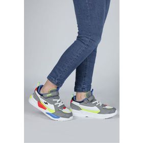 Jump 30058 Beyaz Gri Erkek Çocuk Spor Ayakkabı