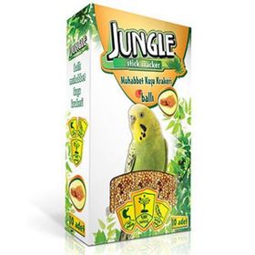 Jungle 10 Adet Ballı Tava Muhabbet Kuşu Krakeri