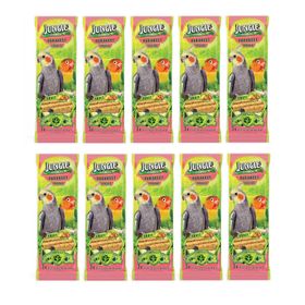 Jungle 10 Paket 3'lü Meyveli Paraket Krakeri