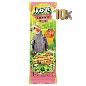 Jungle 10 Paket 3'lü Meyveli Paraket Krakeri