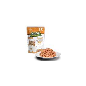 Jungle 100 gr 24 Adet Tavuklu Kısırlaştırılmış Ezme Kedi Konservesi