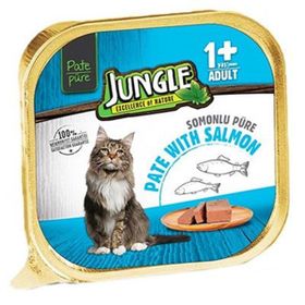 Jungle 100 gr Balıklı Pate Yetişkin Konserve Kedi Maması