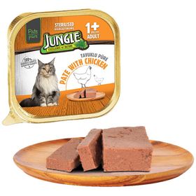 Jungle 100 gr Tavuklu Ezme Pate Kedi Maması