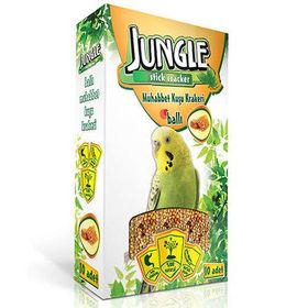 Jungle 10'lu Paket 10x30 gr Ballı Muhabbet Kuşu Krakeri
