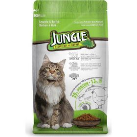 Jungle 15 kg Tavuklu Ve Balıklı Yetişkin Kuru Kedi Maması