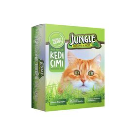 Jungle 3 Adet Kutulu Kedi Çimi