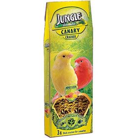 Jungle 3'lü Paket 3x35 gr Ballı ve Yumurtalı Kanarya Krakeri