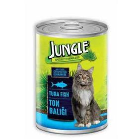 Jungle 400 gr Ton Balıklı Yetişkin Kedi Konserve Maması