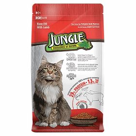 Jungle 500 gr Kuzu Etli Yetişkin Kuru Kedi Maması
