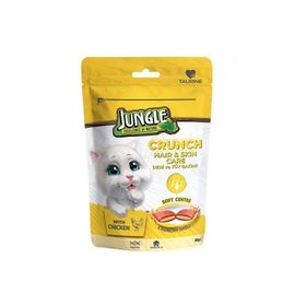 Jungle 60 gr Deri ve Tüy Bakımı Crunch Kedi Maması