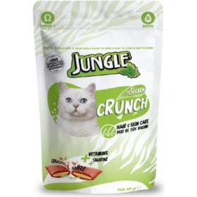 Jungle 60 gr Deri ve Tüy Bakımı Crunch Kedi Maması