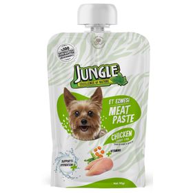 Jungle 90 gr Tavuk Havuç Et Ezmesi Köpek Maması