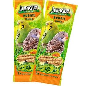 Jungle Ballı Muhabbet Kuşu 3'lü Kuş Krakeri