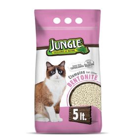 Jungle Bentonit Natural 4x5 lt Topaklanan Kedi Kumu